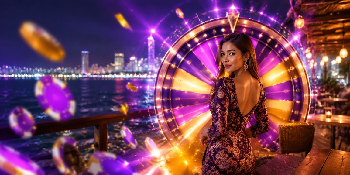 Pengguna Penang bermain roulette dalam talian dengan pakaian batik di platform aladdin288