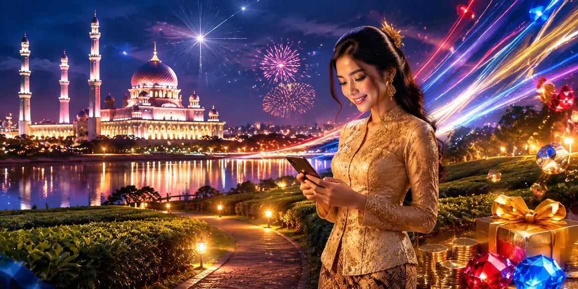 Pengguna aladdin288 menikmati bonus rebat slot di Putrajaya dengan pakaian kebaya