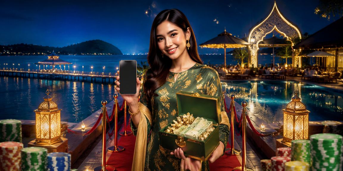 Pengguna Terengganu bermain kasino mudah alih aladdin288 semasa perayaan Hari Raya